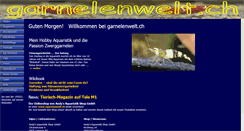 Desktop Screenshot of garnelenwelt.ch