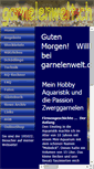 Mobile Screenshot of garnelenwelt.ch